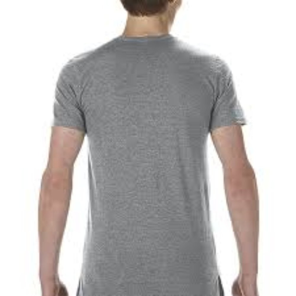 Heather Graphite. LIGHTWEIGHT. Mens LONG & LEAN.